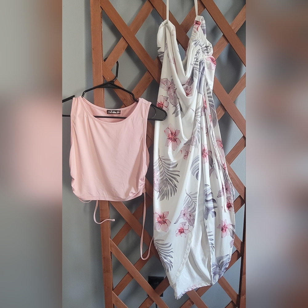 chic Pink Sleeveless Top